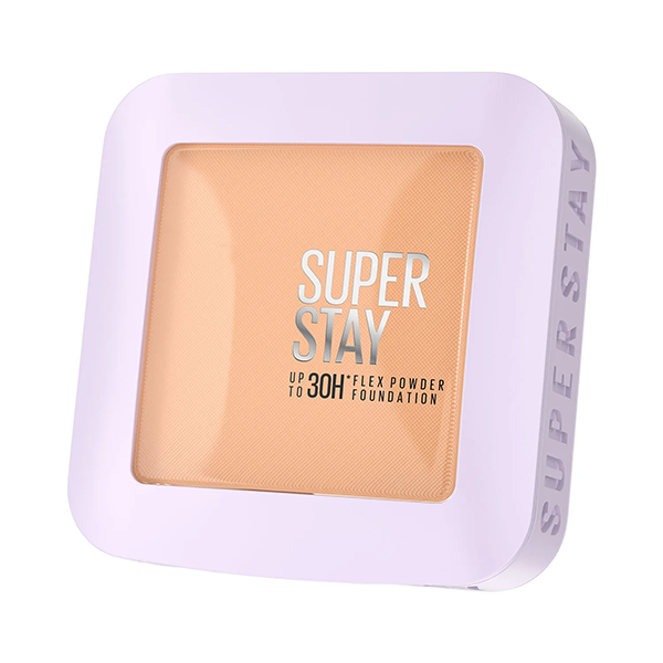 New York Super Stay Flex Powder Foundation Compact, 310, Full Coverage, 30H Full Coverage, Perfect for Oily Skin, Waterproof & Sweatproof - 9 gm