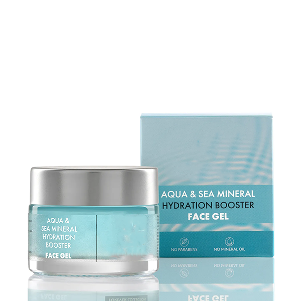 Aqua & Sea Mineral Hydration Booster Face Gel Forever Collection Intense Hydration, 8X Hydra Booster, Provides Moisture