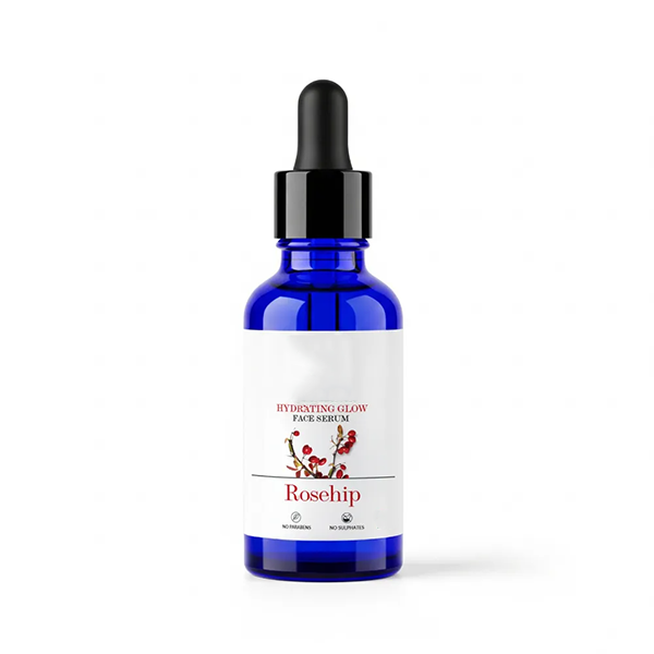 Rosehip Hydrating Glow Face Serum Free 50% Product Extra Light, Non-Sticky, Brightening With Vitamin E No Parabens, No Sulphates, No Animal Testing (15 ml)