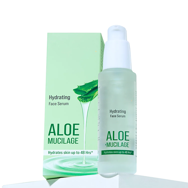 Aloe Mucilage Hydrating Serum 48-Hour Deep Hydration Soft & Moisturized Skin Natural Mucin Alternative for Healthy Skin Reduces Signs of Aging Perfect for Skin & Hair 50 ml