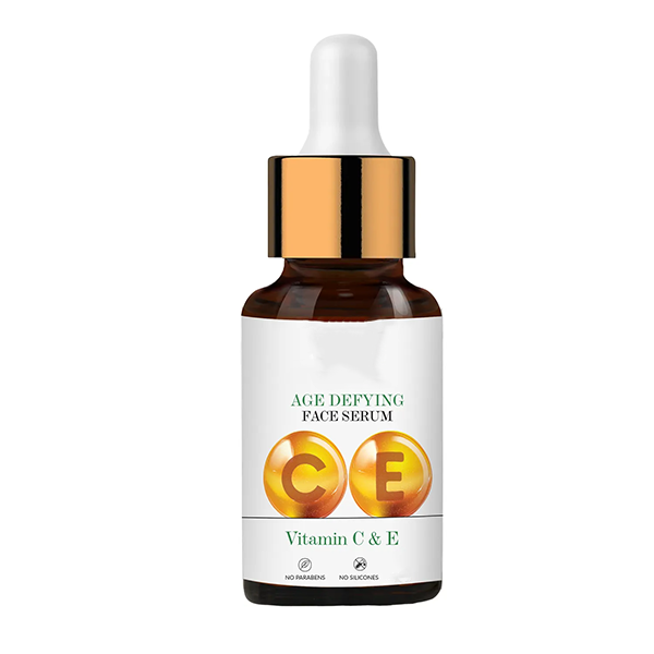 Vitamin C & E Age Defying Face Serum Fast Aborption With Orange No Parabens, No Silicones, No Sulphates, No Animal Testing (15 ml)