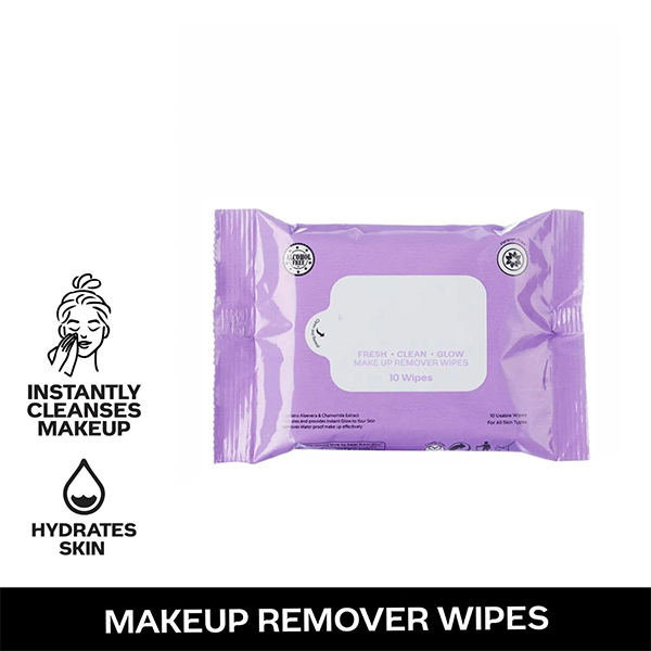 Fresh Clean Glow Makeup Remover Wipes