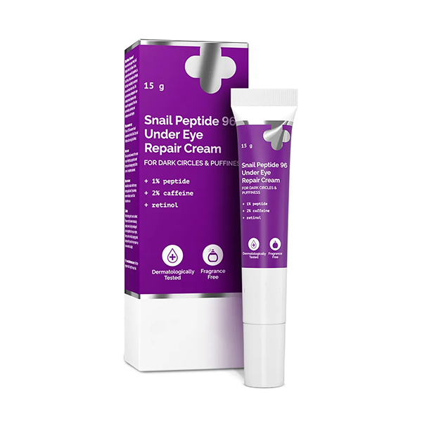 Snail Peptide 96 Under Eye Repair Cream with Snail Mucin & Peptide Complex For Dark Circles & Puffiness - 15 gm