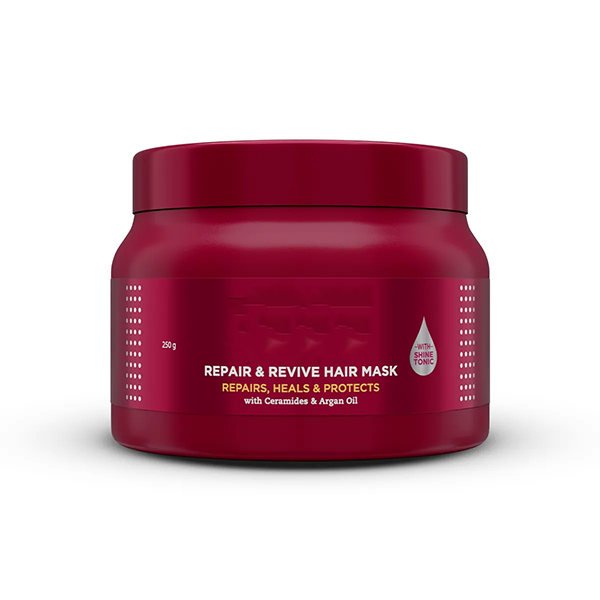 7 in 1 Repair & Revive Hair Mask for Upto 100% Damage Repair - 250 gm Addresses 7 Signs of Hair Damage Enriched with Ceramides & Argan Oil